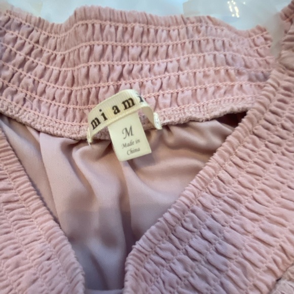 Strapless blush pink dress - Picture 2 of 3